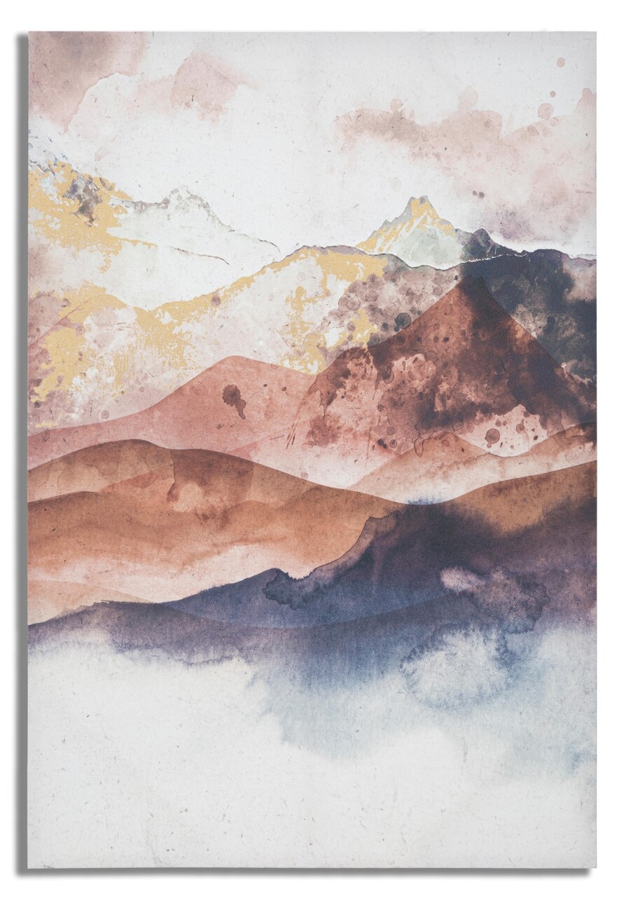 Tablou decorativ Mountain, Mauro Ferretti, 80x120 cm, canvas, multicolor - imagine 7